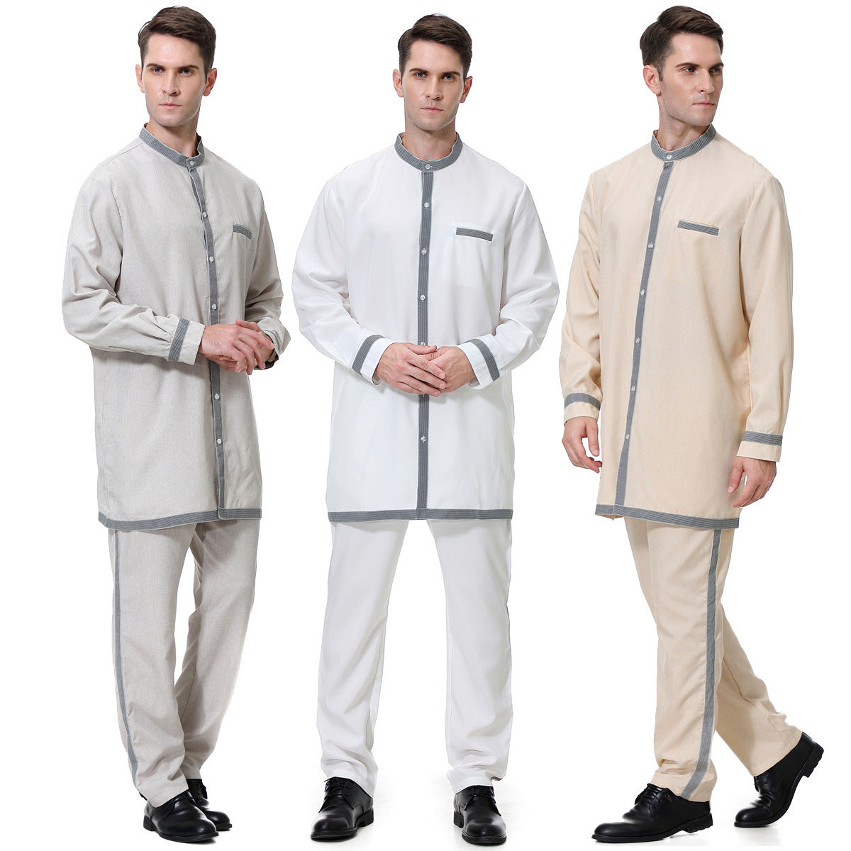 Muslim Men's Robe Suit